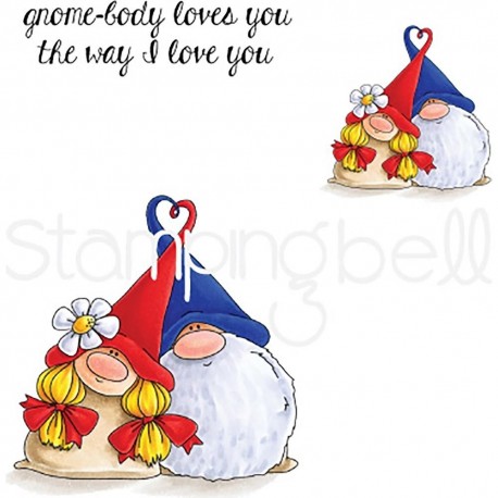 Stamping Bella Cling Stamp Lovey Gnomes