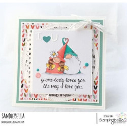 Stamping Bella Cling Stamp Lovey Gnomes