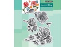 Penny Black Cling Stamp Flower Pageant