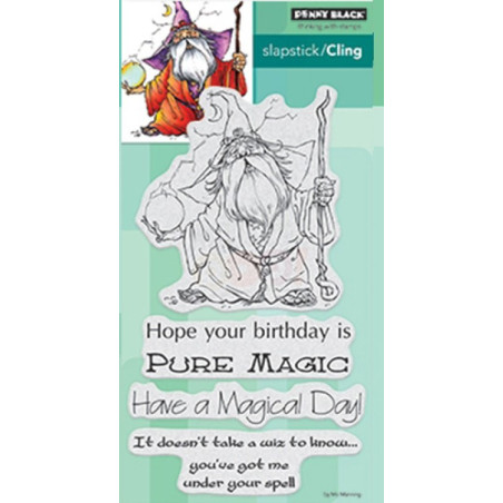 Penny Black Cling Stamp Wiz