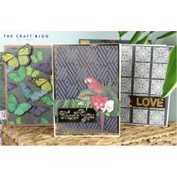 Kit First Edition Paper Pad Botanical Beauty 20x20cm