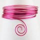 Fili d'alluminio Fucsia 10mx1mm