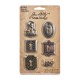 Idea-Ology Tim Holtz Keyholes with Fasteners