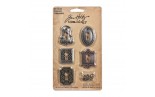 Idea-Ology Tim Holtz Keyholes with Fasteners
