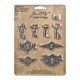 Idea-Ology Tim Holtz Metal Locket Keys & Keyholes