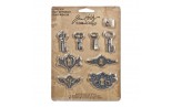Idea-Ology Tim Holtz Metal Locket Keys & Keyholes