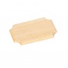 Targhetta in legno 16x10cm