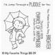 My Favorite Things Puddle Jumper Clear Stamps