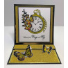 Crafter's Companion A6 Rubber Stamp - Time Flies