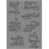 Crafter's Companion A6 Rubber Stamp - With Love