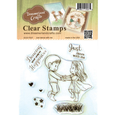 DreamerlandCrafts Clear Stamp Just dance with me