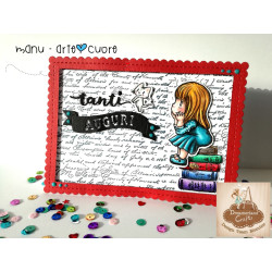 DreamerlandCrafts Clear Stamp & Die Cuts Wondering How You Are Doing 