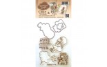 DreamerlandCrafts Clear Stamp & Die Cuts Wondering How You Are Doing 