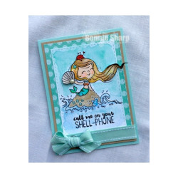 Your Next Stamp Clear Stamps Little Darling Mermaid