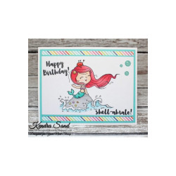 Your Next Stamp Clear Stamps Little Darling Mermaid