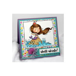 Your Next Stamp Clear Stamps Little Darling Mermaid