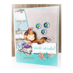 Your Next Stamp Clear Stamps Little Darling Mermaid