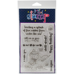 Your Next Stamp Clear Stamps Little Darling Mermaid
