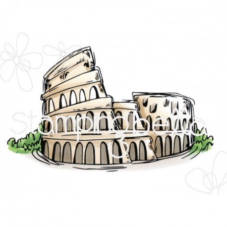 Stamping Bella Cling Stamp Rosie & Bernie's Colosseum