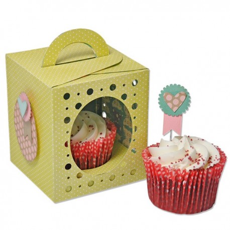 Thinlits Plus Die Set 19 pz - Box Cupcake 660842
