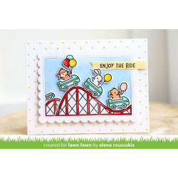 Lawn Fawn Die Itsy Bitsy Polka Dot Backdrop