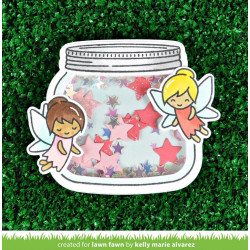 Lawn Fawn Die How You Bean Shaker Add-On (vasetto)