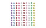 100 Strass adesivi colorati Artemio