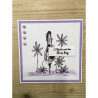 Carabelle Studio Cling Stamp A6 Une Femme Parmi Les Fleurs