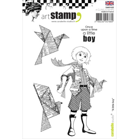 Carabelle Studio Cling Stamp A6 A Little Boy