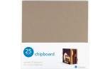 Silhouette Chipboard 30x30cm 25pz