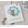 My Favorite Things Cross-Stitch Flower Frame Die-Namics