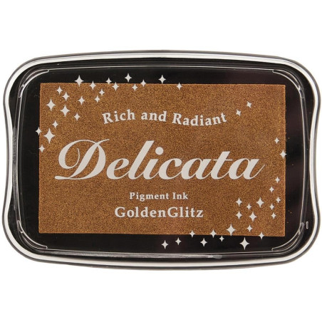 Delicata Inkpad Golden Glitz