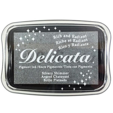Delicata Inkpad Silvery Shimmer