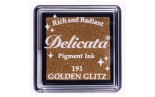 Delicata Inkpad Small Golden Glitz