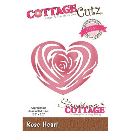 CottageCutz Rose Heart