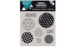Florileges Clear Stamp BOLLE GEOMETRICHE