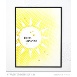My Favorite Things Sunshine Shaker Die-Namics