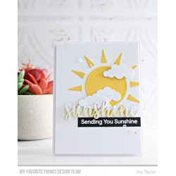 My Favorite Things Sunshine Shaker Die-Namics