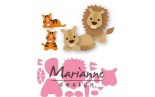 Marianne Design Collectables Lion Tiger