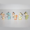 5 Charms animaletti in resina