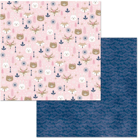 Bo Bunny Little Wonders Olivia Paper 30x30cm