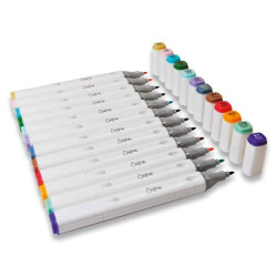 Sizzix Permanent Pens Assorted Colours 12 pezzi