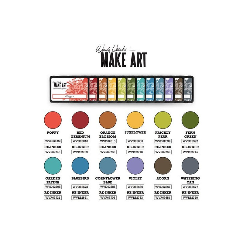 Wendy Vecchi Make Art Blendable Dye Ink Pad Poppy