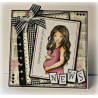 Timbro Whimsy Stamps Pregnant and Loving It