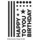 My Favorite Things Happy Birthday to You Clear Stamps