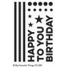 My Favorite Things Happy Birthday to You Clear Stamps