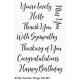 My Favorite Things Brushstroke Expressions Clear Stamps