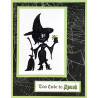 Stampendous Cling Stamp Witch Selfie