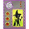 Stampendous Cling Stamp Witch Selfie