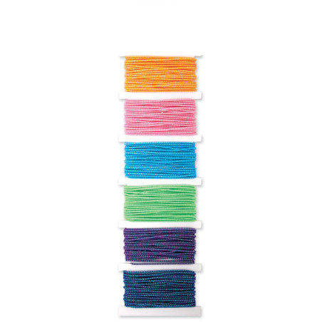Cordini elastici Thick Sparkle 6 colori